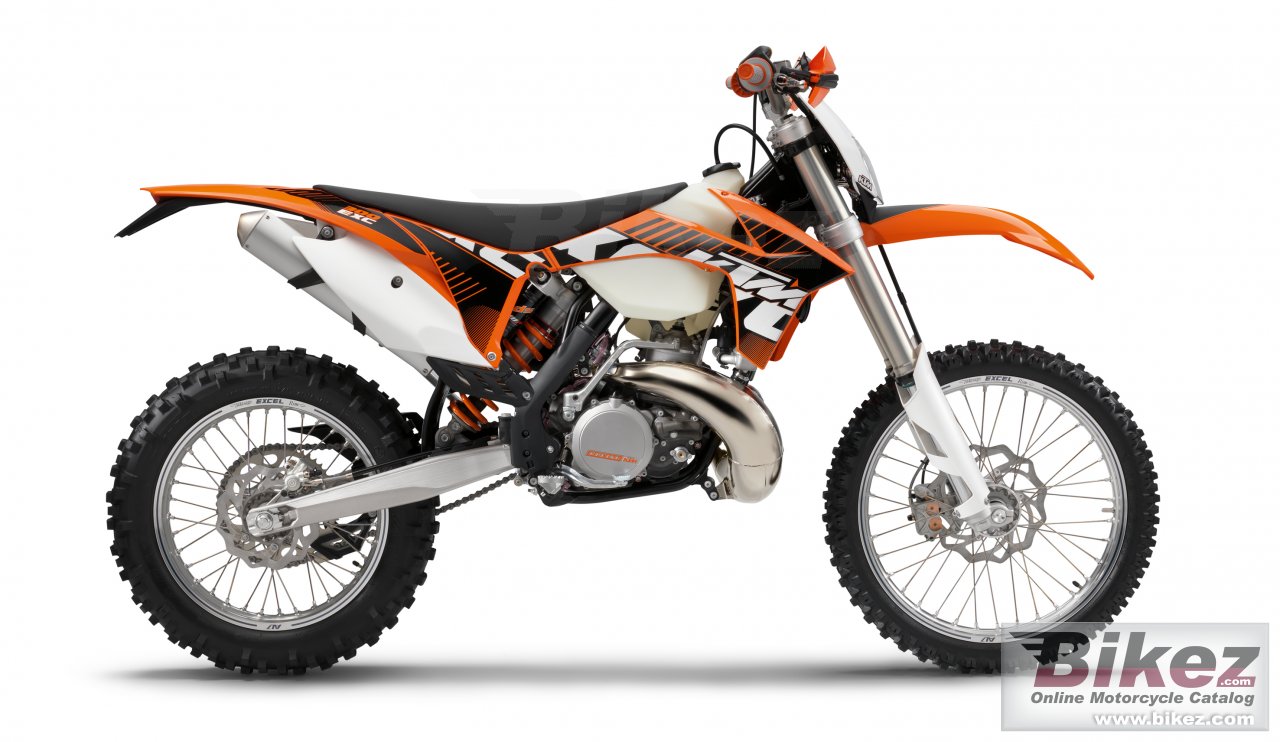 Big KTM 250 exc picture and wallpaper from Bikez.com